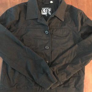 Vintage Volcom Black Jacket M - image 1